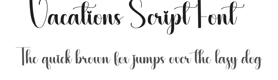 Vacations Script Font by creativeletter — Script Handwritten Font