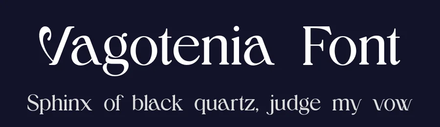 Vagotenia Font by UICreative — Serif Font — thumbnail 2