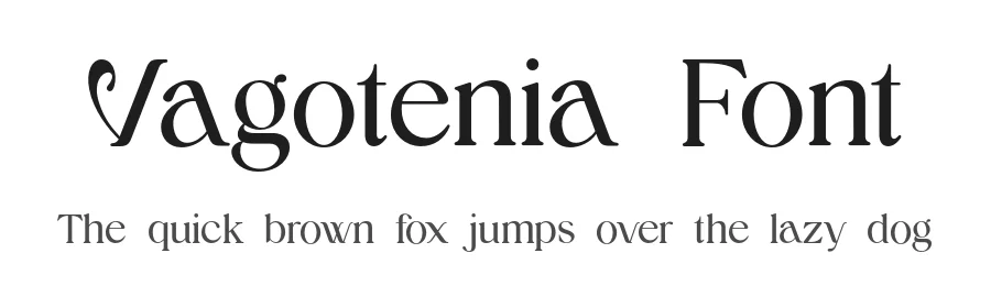 Vagotenia Font by UICreative — Serif Font