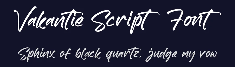 Vakantie Script Font by glorytype — Script Handwritten Font — thumbnail 2