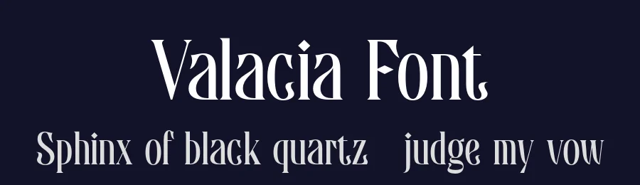 Valacia Font by craftsupplyco — Display Font — thumbnail 2