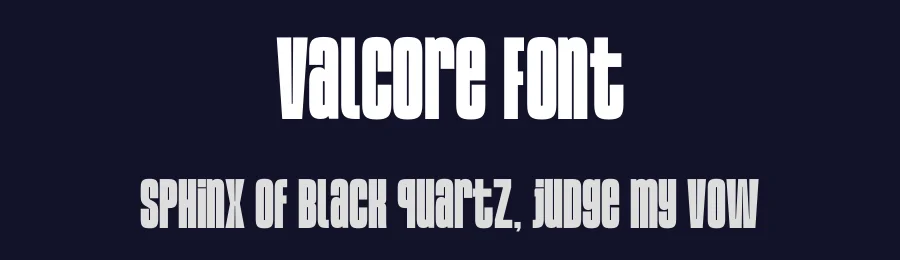 Valcore Font by Funtype — Decorative Font — thumbnail 2