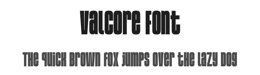 Valcore Font by Funtype — Decorative Font