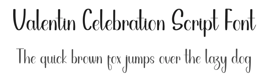 Valentin Celebration Script Font by inermediaSTUDIO — Script Handwritten Font