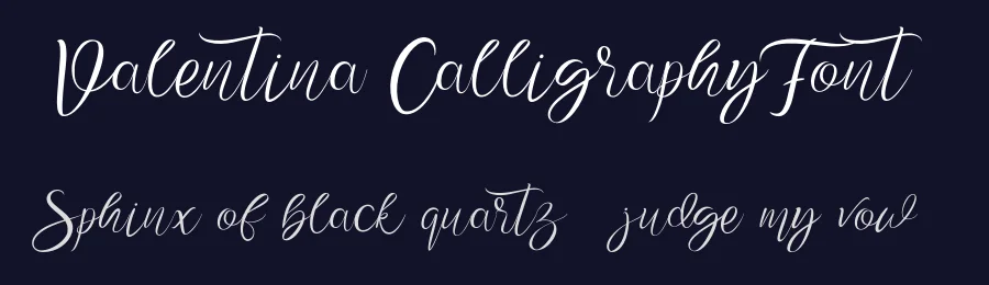 Valentina Calligraphy Font by pandekastudio — Script Handwritten Font — thumbnail 2