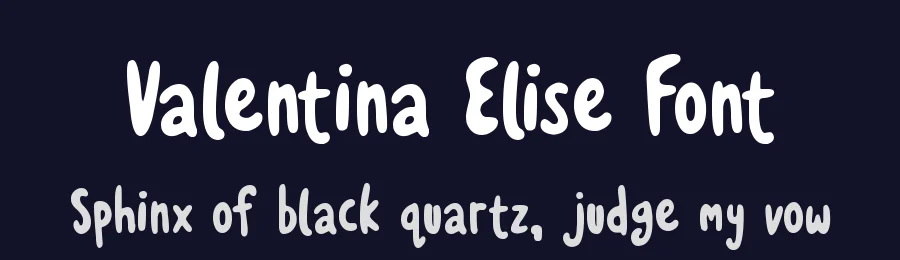 Valentina Elise Font by futuristypestudio — Decorative Font — thumbnail 2