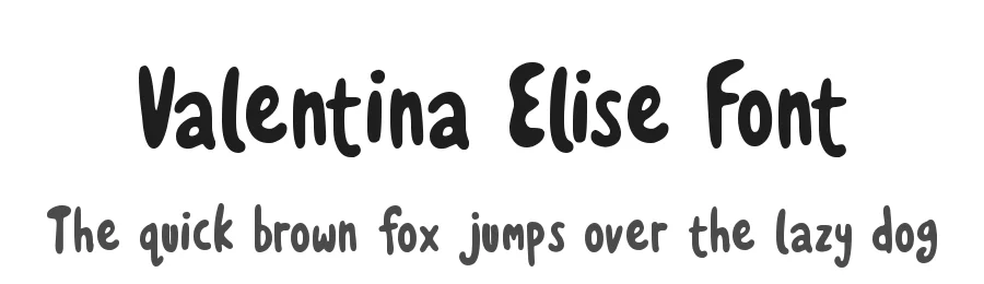Valentina Elise Font by futuristypestudio โ Decorative Font