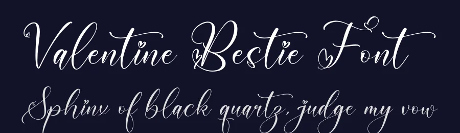 Valentine Bestie Font by letterfabric — Script Handwritten Font — thumbnail 2