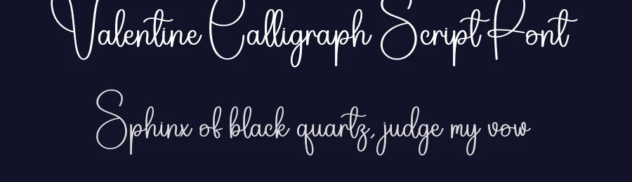 Valentine Calligraph Script Font by creativeletter — Script Handwritten Font — thumbnail 2