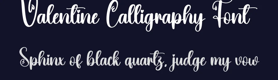 Valentine Calligraphy Font by creativeletter — Script Handwritten Font — thumbnail 2