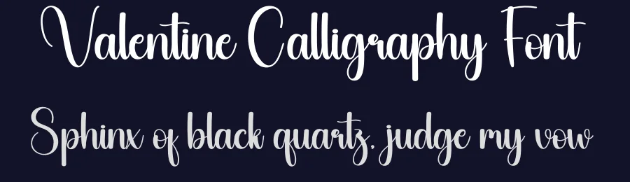 Valentine Calligraphy Font by creativeletter — Script Handwritten Font — thumbnail 2