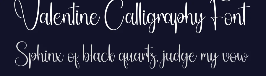 Valentine Calligraphy Font by creativeletter — Script Handwritten Font — thumbnail 2