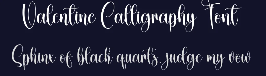 Valentine Calligraphy Font by creativeletter — Script Handwritten Font — thumbnail 2