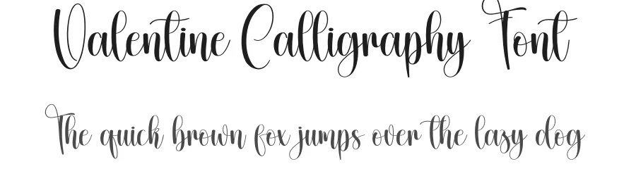 Valentine Calligraphy Font by creativeletter — Script Handwritten Font