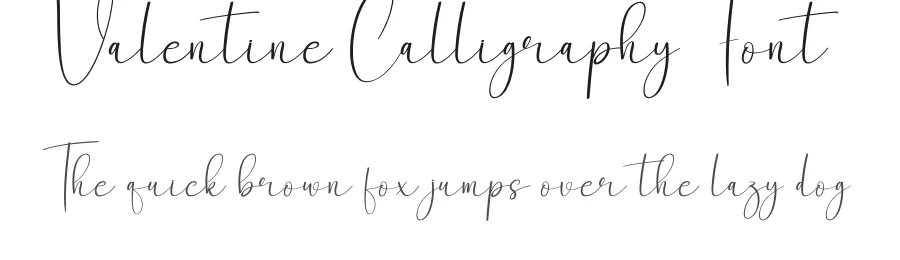 Valentine Calligraphy Font by andikastudio — Script Handwritten Font