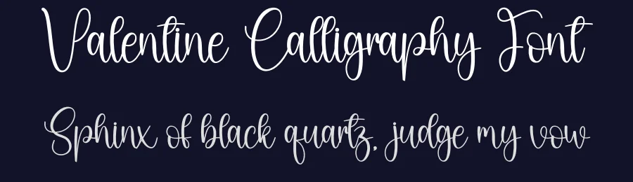 Valentine Calligraphy Font by creativeletter — Script Handwritten Font — thumbnail 2