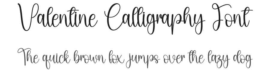 Valentine Calligraphy Font by creativeletter — Script Handwritten Font