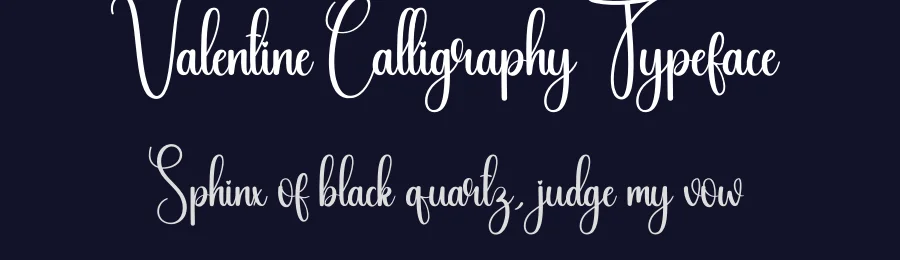Valentine Calligraphy Typeface by creativeletter — Script Handwritten Font — thumbnail 2