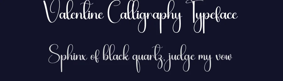 Valentine Calligraphy Typeface by Kecimpring — Script Handwritten Font — thumbnail 2