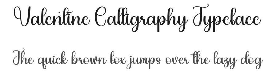 Valentine Calligraphy Typeface by andikastudio — Script Handwritten Font
