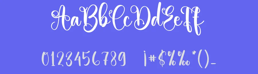 Valentine Calligraphy Typeface by freshtypeink — Script Handwritten Font — thumbnail 3