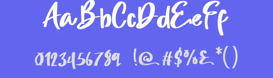 Valentine Chips Brush Font by levincreative — Script Handwritten Font — thumbnail 3