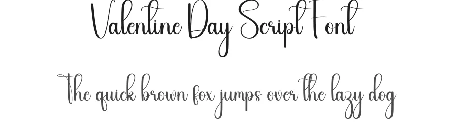 Valentine Day Script Font by andikastudio — Script Handwritten Font