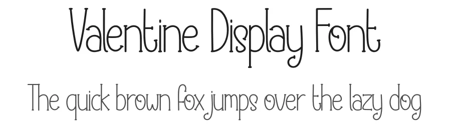 Valentine Display Font by andikastudio — Script Handwritten Font