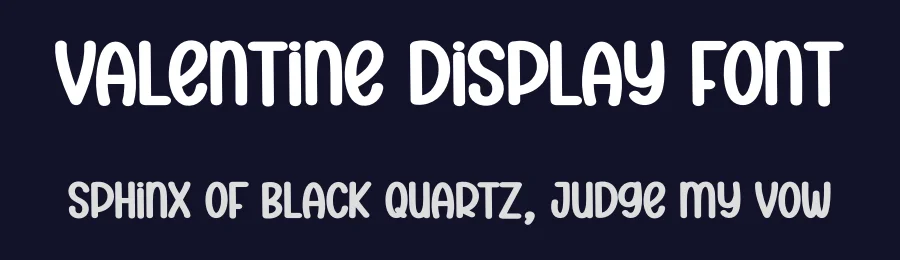 Valentine Display Font by andikastudio — Display Font — thumbnail 2