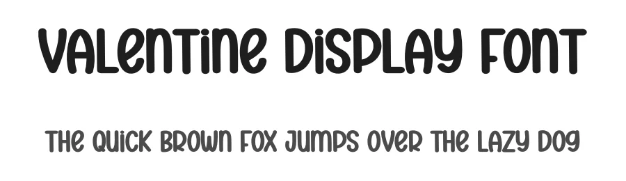 Valentine Display Font by andikastudio — Display Font