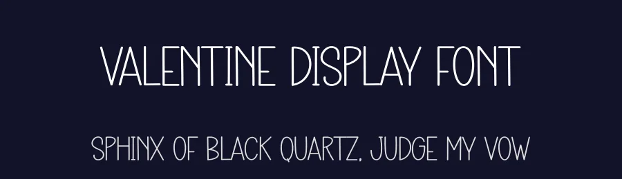 Valentine Display Font by andikastudio — Display Font — thumbnail 2