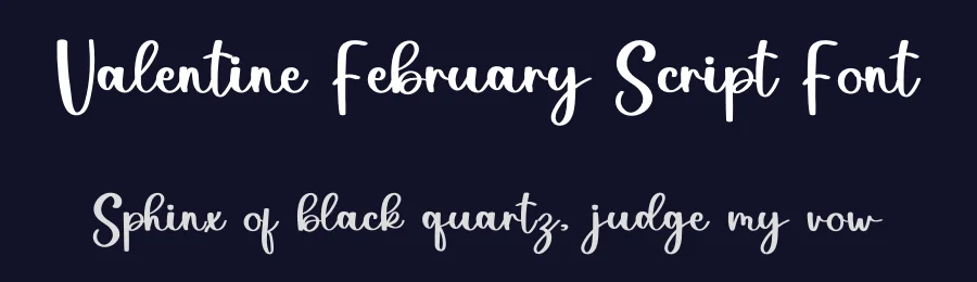 Valentine February Script Font by inermediaSTUDIO — Script Handwritten Font — thumbnail 2