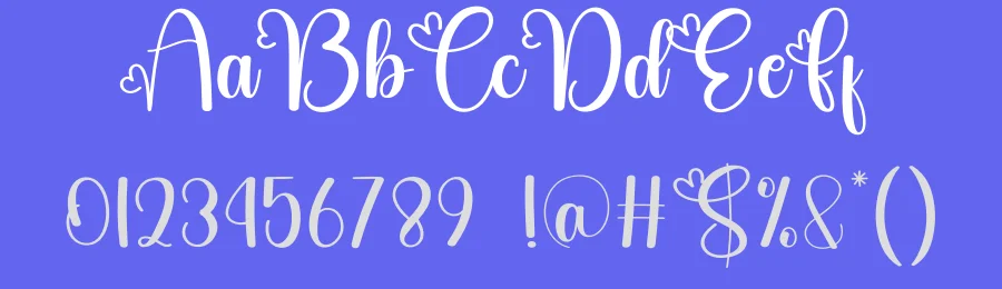 Valentine Handwritten Typeface by creativeletter — Script Handwritten Font — thumbnail 3