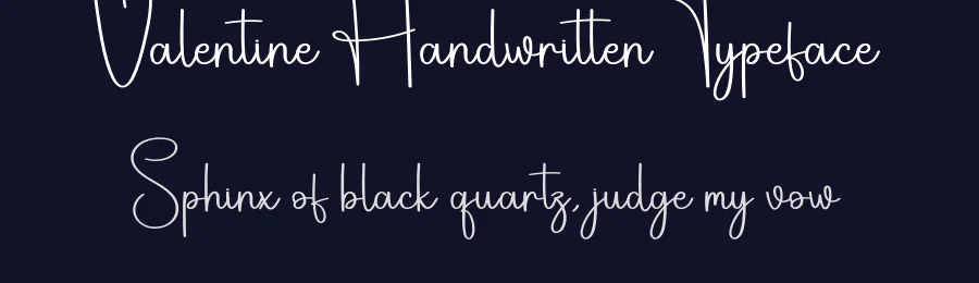 Valentine Handwritten Typeface by andikastudio — Script Handwritten Font — thumbnail 2