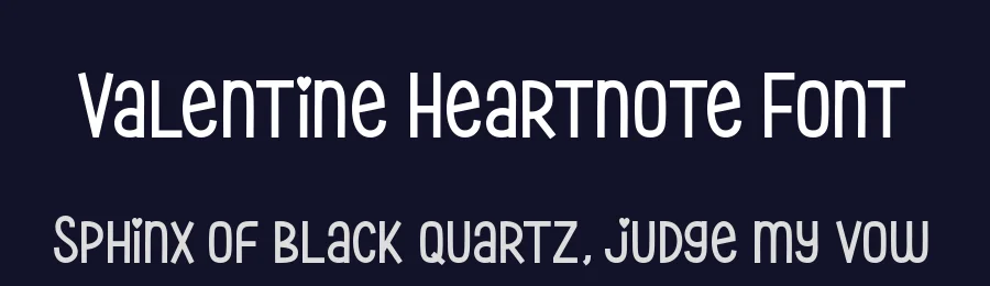 Valentine Heartnote Font by AEN Creative Studio — Display Font — thumbnail 2