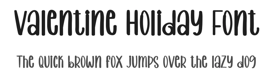 Valentine Holiday Font by inermediaSTUDIO — Display Font