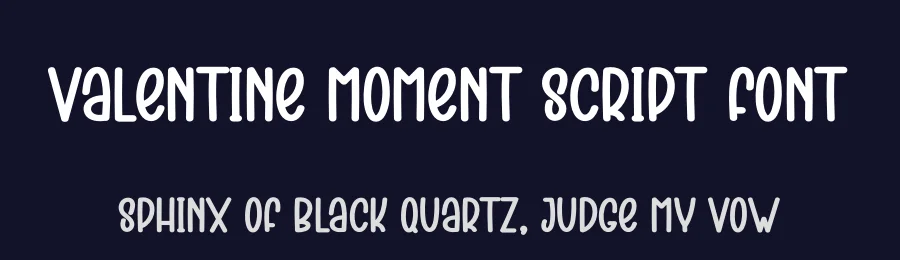 Valentine Moment Script Font by creativeletter — Script Handwritten Font — thumbnail 2