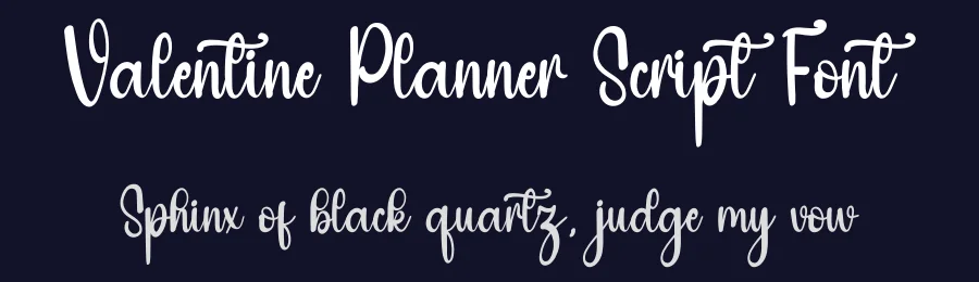 Valentine Planner Script Font by inermediaSTUDIO — Script Handwritten Font — thumbnail 2