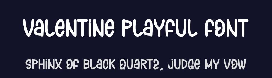 Valentine Playful Font by creativeletter — Script Handwritten Font — thumbnail 2
