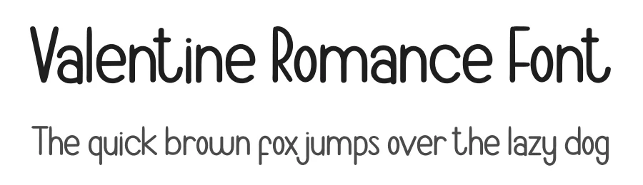 Valentine Romance Font by inermediaSTUDIO — Display Font