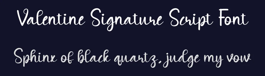 Valentine Signature Script Font by creativeletter — Script Handwritten Font — thumbnail 2