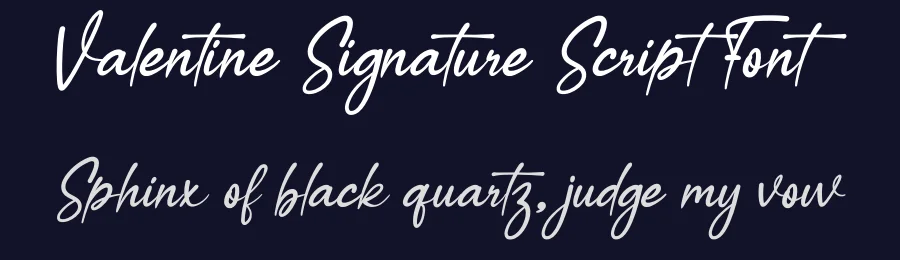 Valentine Signature Script Font by creativeletter — Script Handwritten Font — thumbnail 2