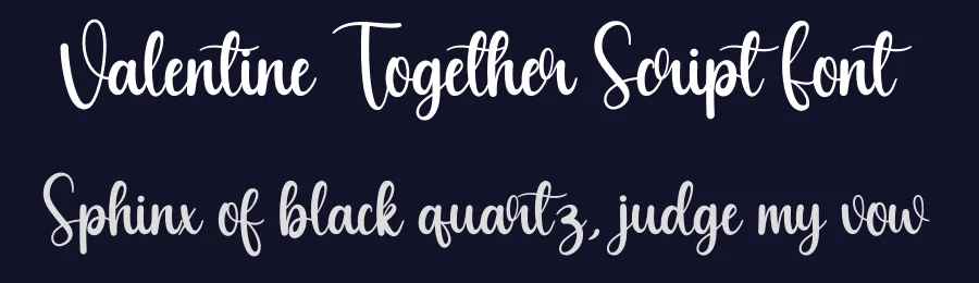 Valentine Together Script Font by andikastudio — Script Handwritten Font — thumbnail 2