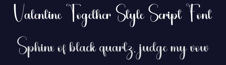 Valentine Together Style Script Font by freshtypeink — Script Handwritten Font — thumbnail 2