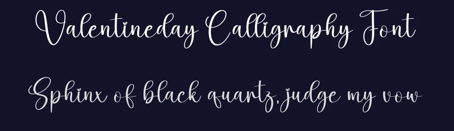 Valentineday Calligraphy Font by creativeletter — Script Handwritten Font — thumbnail 2