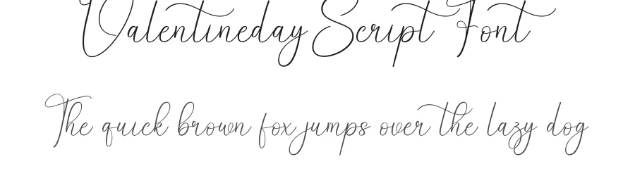Valentineday Script Font by creativeletter — Script Handwritten Font