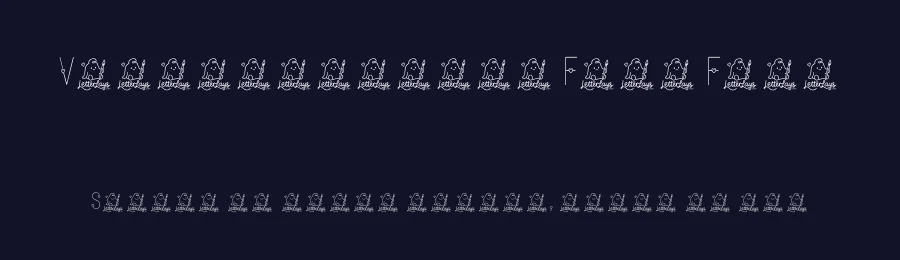 Valentineline Free Font by Letterlays — Display Font — thumbnail 2