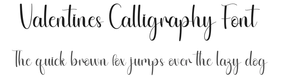 Valentines Calligraphy Font by andikastudio — Script Handwritten Font