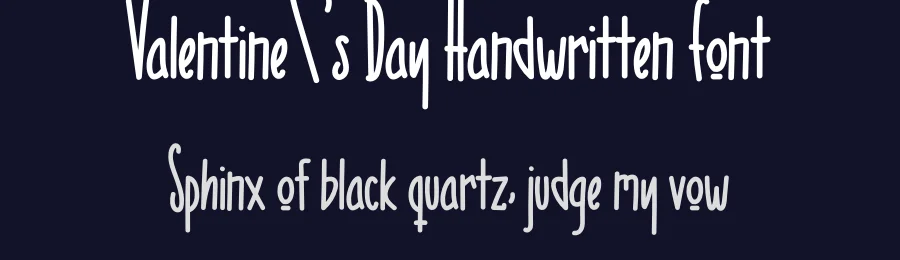 Valentine\’s Day Handwritten Font by levincreative — Script Handwritten Font — thumbnail 2