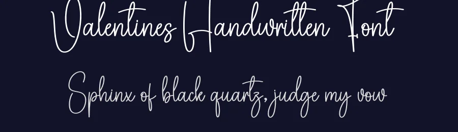 Valentines Handwritten Font by creativeletter — Script Handwritten Font — thumbnail 2